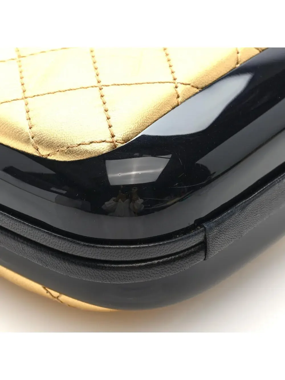 Chanel Lambskin Quilted Plexiglass Box #202662C12